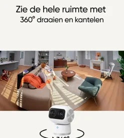 Elektronische Beveiliging > Eufy Indoor Beveiligingscamera S350 4K Wired