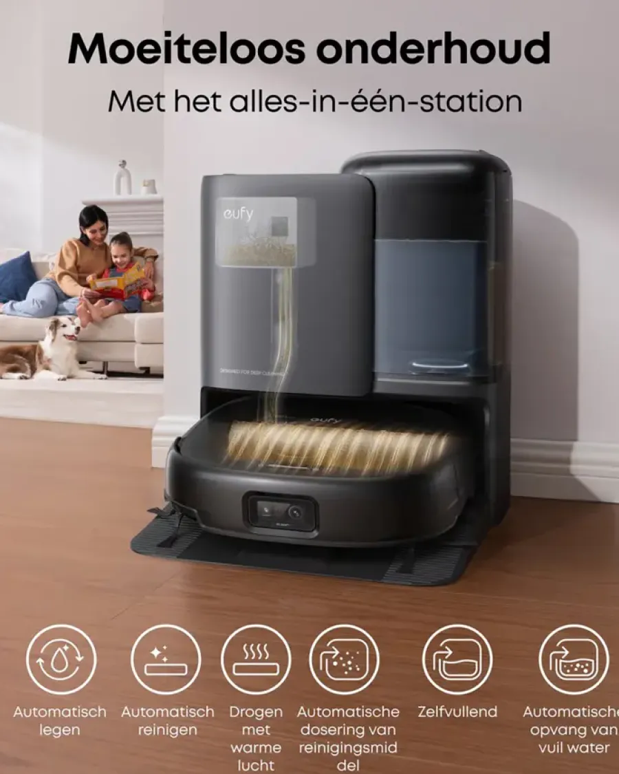 Robot Stofzuigers > Eufy robotstofzuiger Omni E25