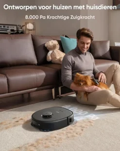 Robot Stofzuigers > Eufy Robotstofzuiger X10 Pro Omni
