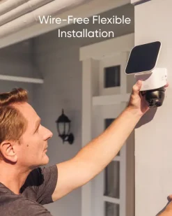 Elektronische Beveiliging > Eufy SoloCam S340 Beveiligingscamera met Zonnepaneel