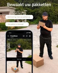 Intercoms & Deurbellen|Elektronische Beveiliging > Eufy Video Deurbel Dual 2 Pro met HomeBase 2