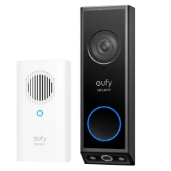Intercoms & Deurbellen|Elektronische Beveiliging > Eufy Video Deurbel E340 met Chime