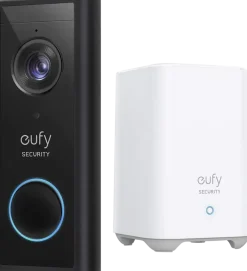 Intercoms & Deurbellen|Elektronische Beveiliging > Eufy Video Deurbel S220 met HomeBase 2