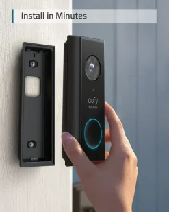 Intercoms & Deurbellen|Elektronische Beveiliging > Eufy Video Deurbel S220 met HomeBase 2
