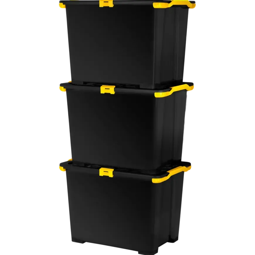 Evo Pro opbergbox DIY antraciet kunststof 65 L