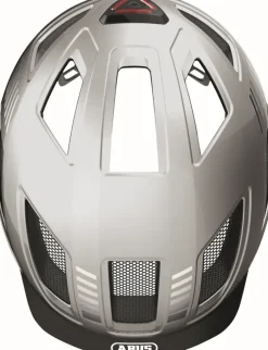 Fietskleding > Abus Fietshelm Hyban 2.0 signal silver L