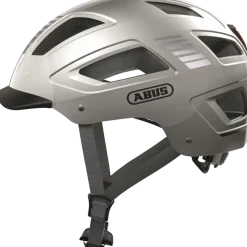 Fietskleding > Abus Fietshelm Hyban 2.0 signal silver L