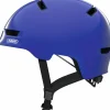 Fietskleding > Abus Fietshelm Youth shiny blue M