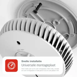 Rookmelders > Fire Angel FireAngel hittemelder met vervangbare batterijen (levensduur 10 jaar)