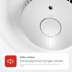 Rookmelders > Fire Angel FireAngel optische rookmelder met noodverlichting en vervangbare batterijen (levensduur 10 jaar)