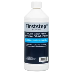Firststep PVC vloerpolish 1 liter tbv pvc vloerdeel/tegel