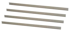 Firststep trapneusprofielset laminaat RVS, voor 4 treden