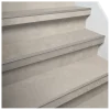 Firststep traprenovatieset pvc-treden beton lichtgrijs 4 stuks