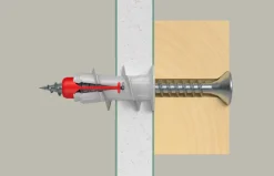 Fischer Gipsplaatplug DuoBlade 44 mm 20 stuks incl. boorkop