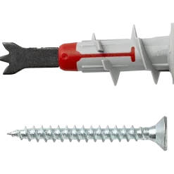 Fischer Gipsplaatplug DuoBlade 44mm + schroef 6 stuks