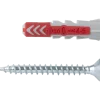 Fischer Universeelplug DuoPower 6x30mm met schroef 12 stuks