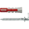 Fischer Universeelplug DuoPower 10x50mm met schroefduim 2 stuks