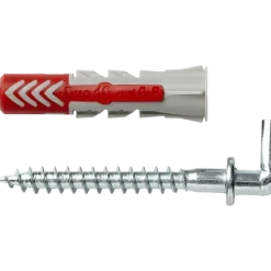 Fischer Universeelplug DuoPower 10x50mm met schroefduim 2 stuks