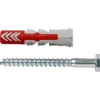 Fischer Universeelplug DuoPower 12x60mm met zeskantschroef 10 stuks
