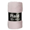 Fleece plaid lila - l180xb130cm
