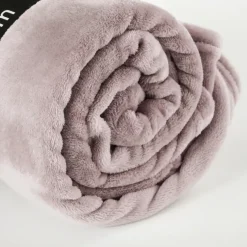 Fleece plaid lila - l180xb130cm