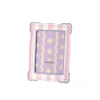 Fotolijst roze wit 16,3x1x21,5cm