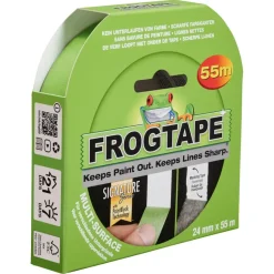 Afplaktape > Frogtape schilderstape multi-surface 55 m x 24 mm