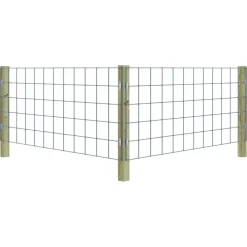 Gaas startpakket tuinhek grenen hout liggend 180 x 75 cm