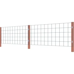 Gaas startpakket tuinhek hardhout liggend 75 x 180 cm
