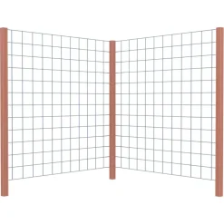 Gaas startpakket tuinhek hardhout 180 x 180 cm