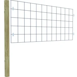 Gaas volgpakket tuinhek grenen hout liggend 180 x 75 cm