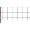 Gaas volgpakket tuinhek hardhout liggend 75 x 180 cm