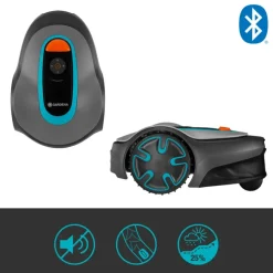 Grasmaaiers|Robotmaaiers > Gardena robotmaaier Sileno Minimo 250 m² inclusief Bluetooth