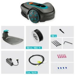 Grasmaaiers|Robotmaaiers > Gardena robotmaaier Sileno Minimo 250 m² inclusief Bluetooth