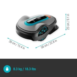 Grasmaaiers|Robotmaaiers > Gardena robotmaaier smart Sileno Life 1000 m² inclusief AI-technologie