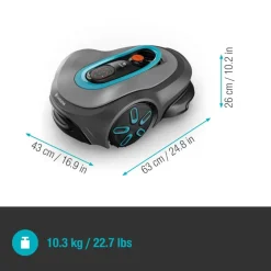 Grasmaaiers|Robotmaaiers > Gardena robotmaaier Smart Sileno max 1200 m²