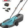 Grasmaaiers > Gardena 18V grasmaaier Powermax P4A 30cm incl. 4.0Ah accu + lader