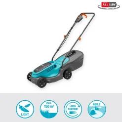 Grasmaaiers > Gardena 18V grasmaaier Powermax P4A 30cm incl. 4.0Ah accu + lader