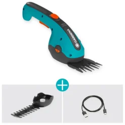 Grasscharen En Buxusscharen|Heggenscharen > Gardena 3,6V grasschaar / buxusschaar ClassicCut 12cm