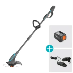 Grastrimmers > Gardena 18V grastrimmer PowerTrim 30 cm incl. 2.0Ah accu + lader