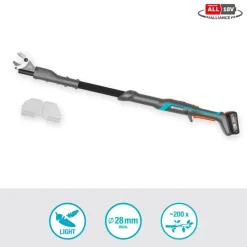 Snoeigereedschap > Gardena 18V takkenschaar (P4A) Incl. 2.0Ah accu + lader