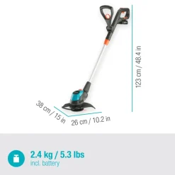 Grastrimmers > Gardena 18V trimmer EasyCut 23cm incl. accu + lader