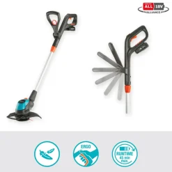 Grastrimmers > Gardena 18V trimmer EasyCut 23cm incl. accu + lader