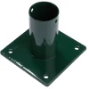 Giardino voet voor ronde paal groen 60 mm