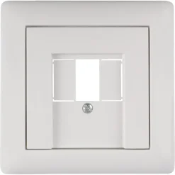 Afdekramen|Inbouw Schakelmateriaal > Gira ST55 Afdekplaat USB Wit