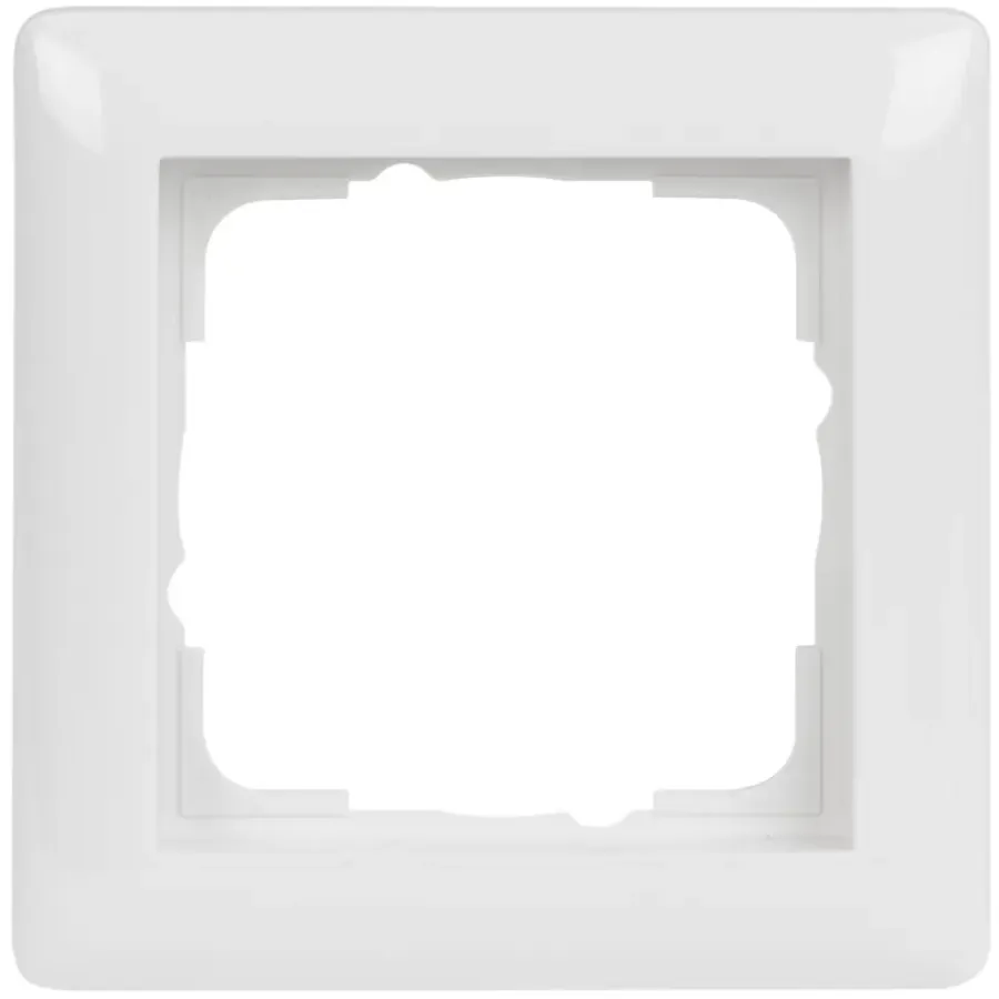 Afdekramen|Inbouw Schakelmateriaal > Gira ST55 afdekraam 1-voudig wit