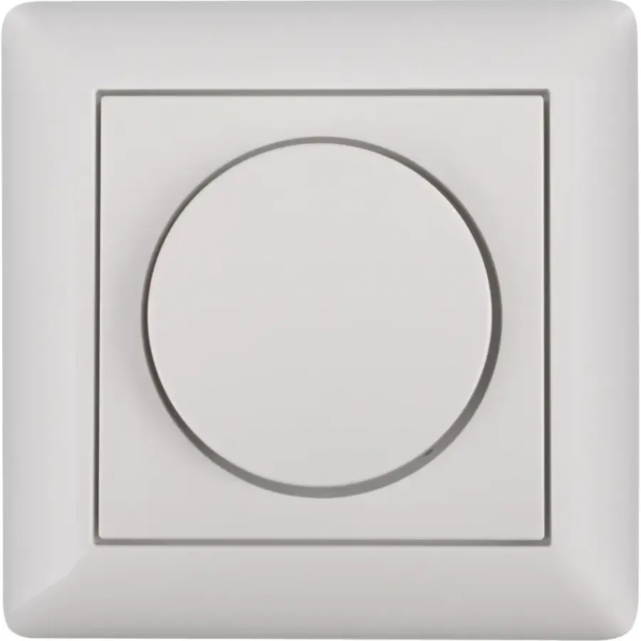 Dimmers|Inbouw Schakelmateriaal > Gira ST55 centraalplaat dimmer wit
