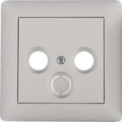 Inbouw Schakelmateriaal|Opbouw Schakelmateriaal > Gira ST55 Centraalplaat Radio/TV Wit