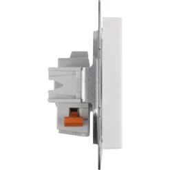 Inbouw Schakelmateriaal|Stopcontacten & Overige Contactdozen > Gira ST55 inbouw enkel stopcontact wit