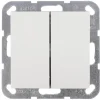 Schakelaars > Gira ST55 inbouw wissel-/wisselschakelaar wit